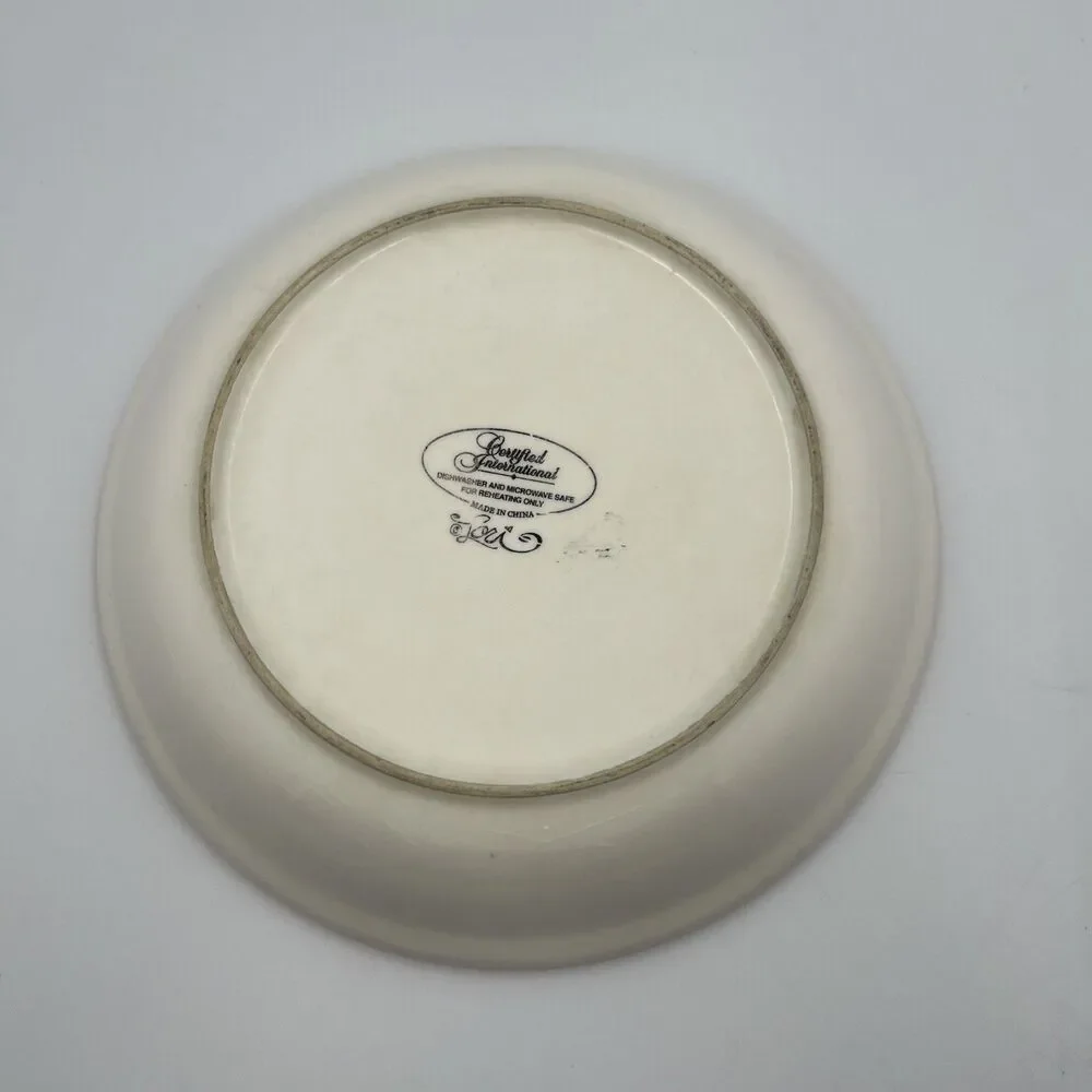 Certified International Cafe De Paris Pasta Bowl Wine Grapes -Discontinued